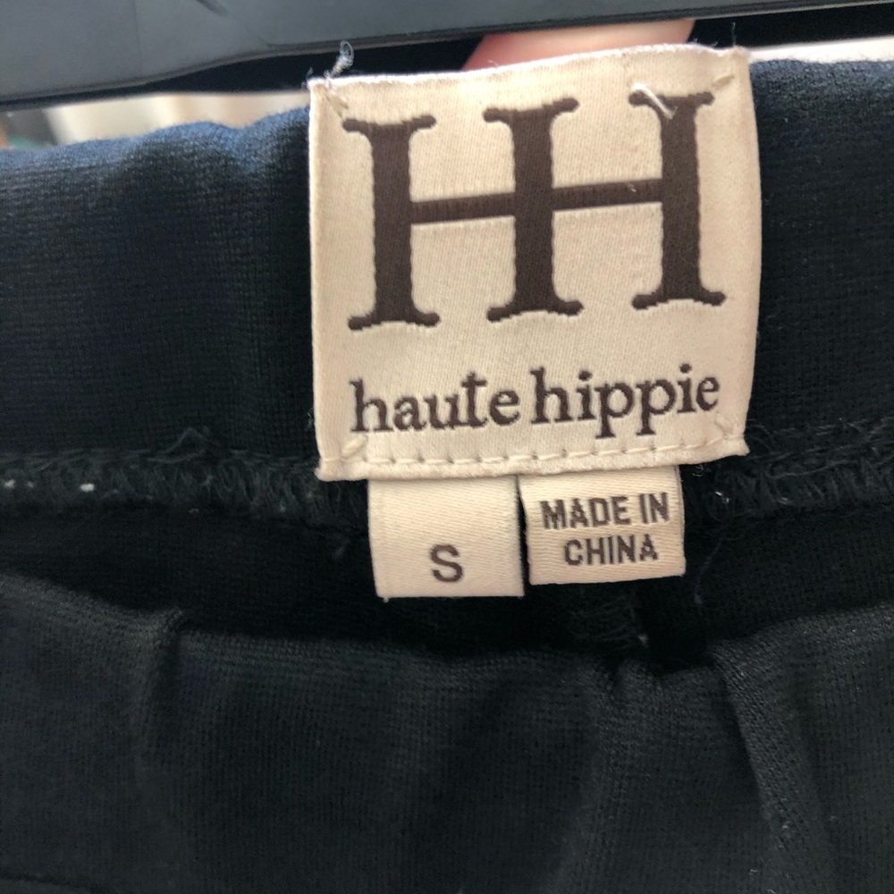 Haute Hippie Leather Leggings - Picture 4 of 4